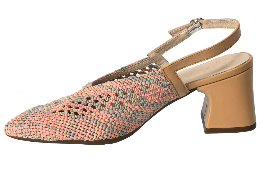 Czółenka Wonders I-9004 Trenzado 9086 Rosa Sand Iseo