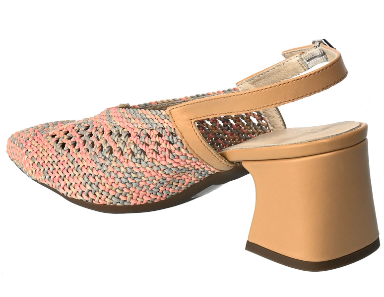 Czółenka Wonders I-9004 Trenzado 9086 Rosa Sand Iseo