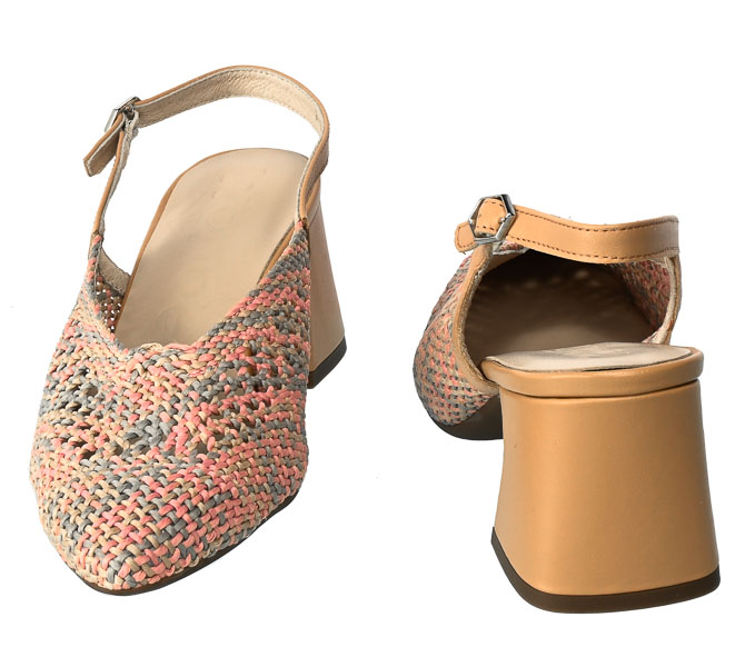 Czółenka Wonders I-9004 Trenzado 9086 Rosa Sand Iseo
