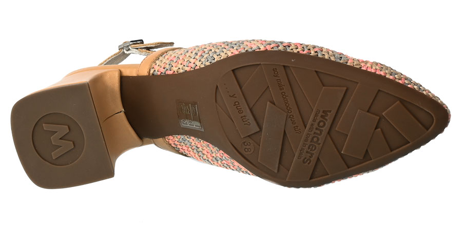 Czółenka Wonders I-9004 Trenzado 9086 Rosa Sand Iseo