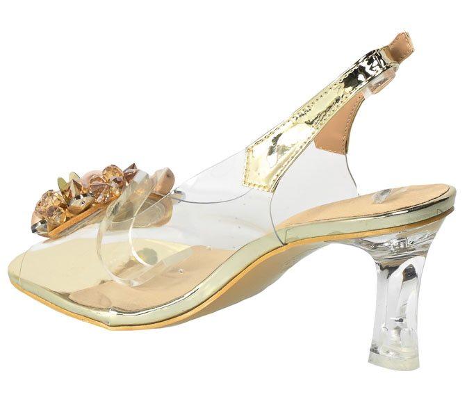 Sandały S.Barski X951 L.Gold Złote