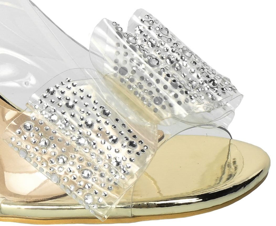 Sandały S.Barski MR-K1 L.Gold Złote