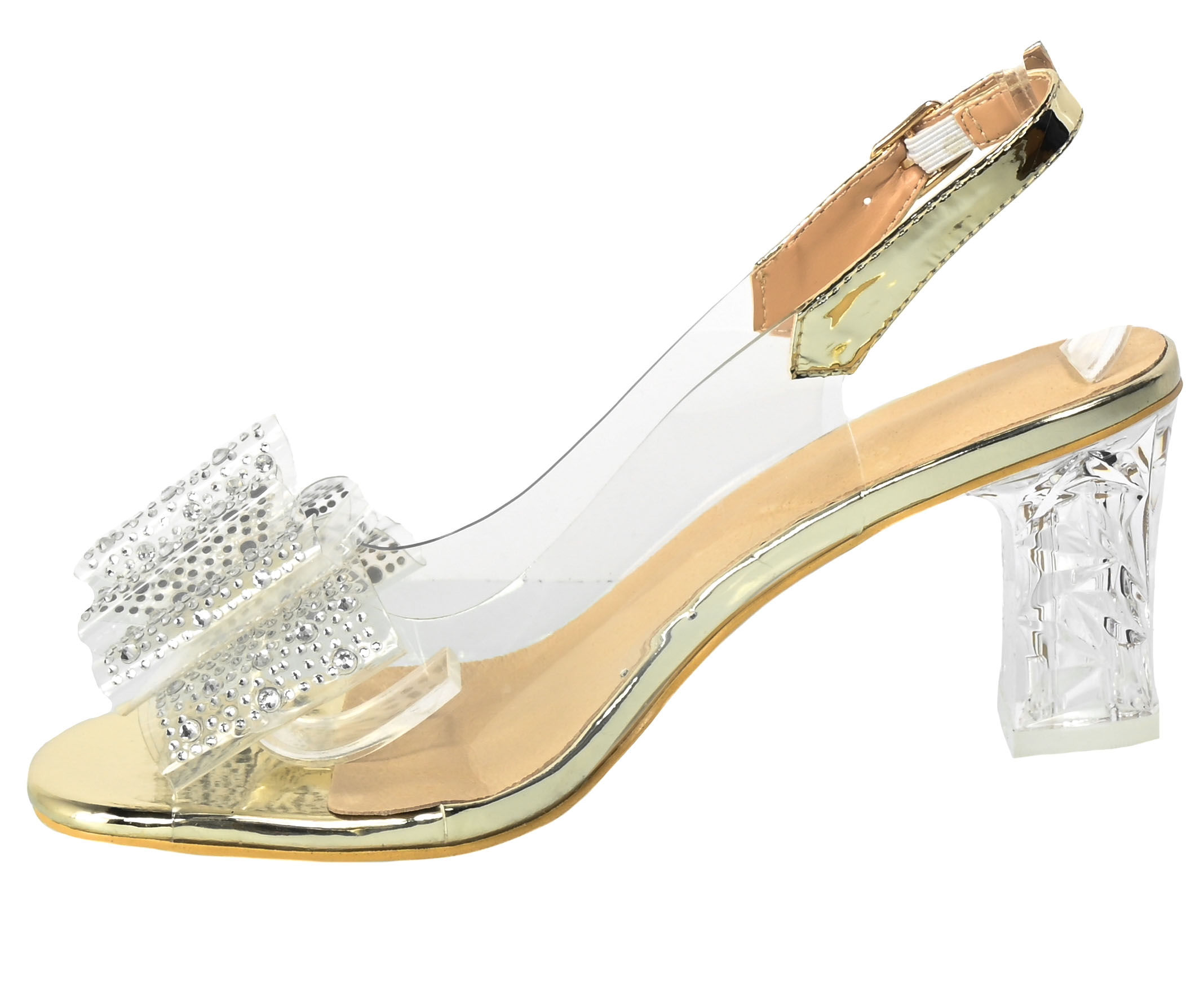 Sandały S.Barski MR-K1 L.Gold Złote