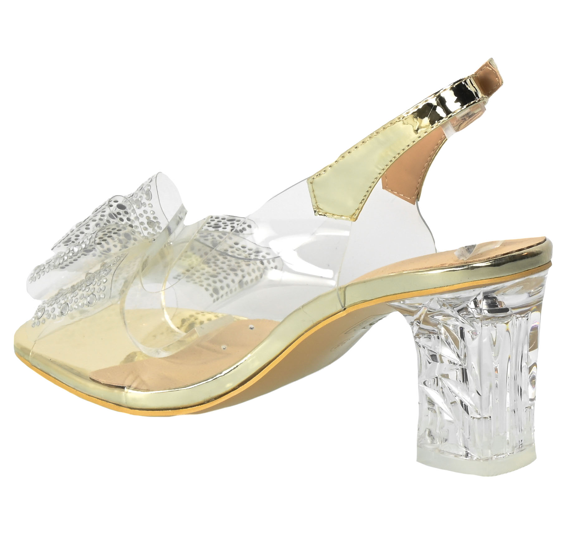 Sandały S.Barski MR-K1 L.Gold Złote