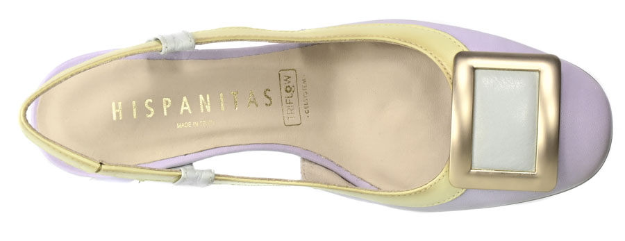 Sandały Hispanitas CHV232668 Soho-V23-Lavenda Mint
