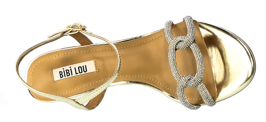 Ekskluzywne Sandały Bibi Lou 599Z17VK Oro Gold Złote