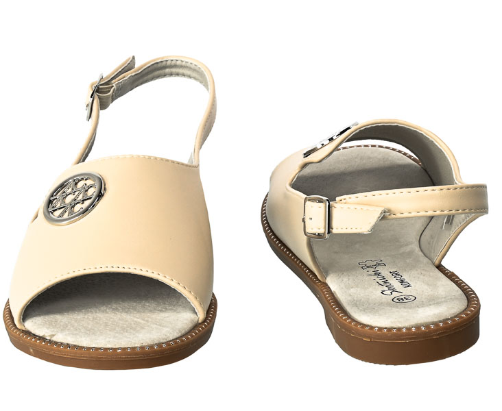 Sandały Skotnicki S-3-0634 Beige Beżowe