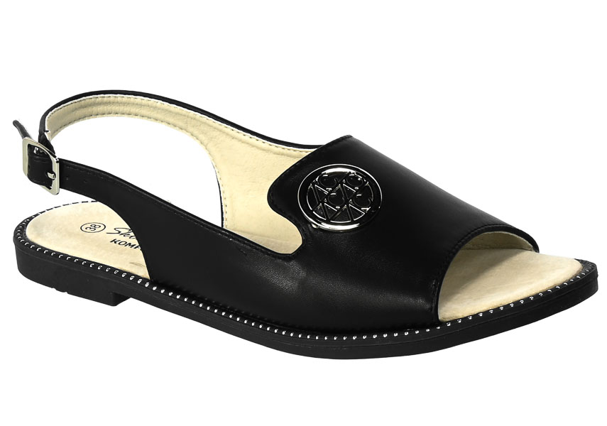 Sandały Skotnicki S-3-0634 Black Czarne