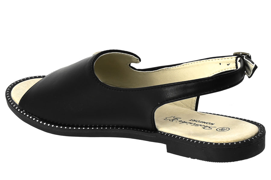 Sandały Skotnicki S-3-0634 Black Czarne