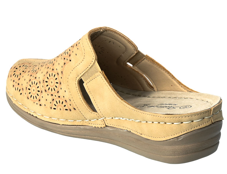 Klapki Skotnicki KL-3-0641 Beige Beżowe