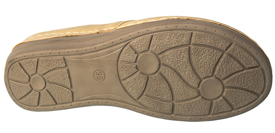 Klapki Skotnicki KL-3-0641 Beige Beżowe