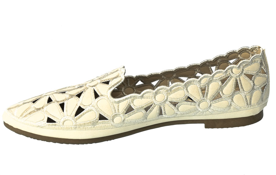 Półbuty Letnie Skotnicki P-3-0568 Beige Beżowe