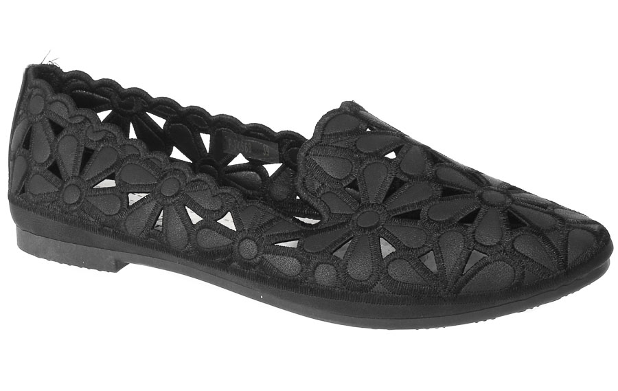 Półbuty Letnie Skotnicki P-3-0568 Black Czarne