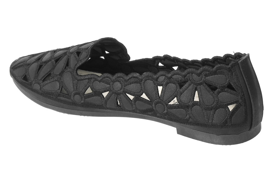 Półbuty Letnie Skotnicki P-3-0568 Black Czarne