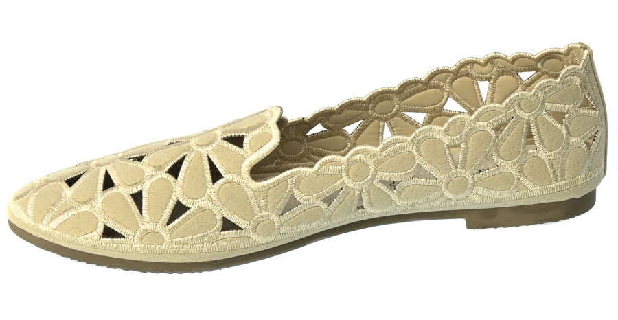 Półbuty Letnie Skotnicki P-3-0568A Beige Beżowe