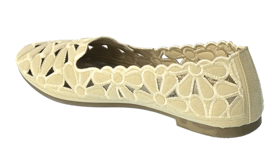Półbuty Letnie Skotnicki P-3-0568A Beige Beżowe