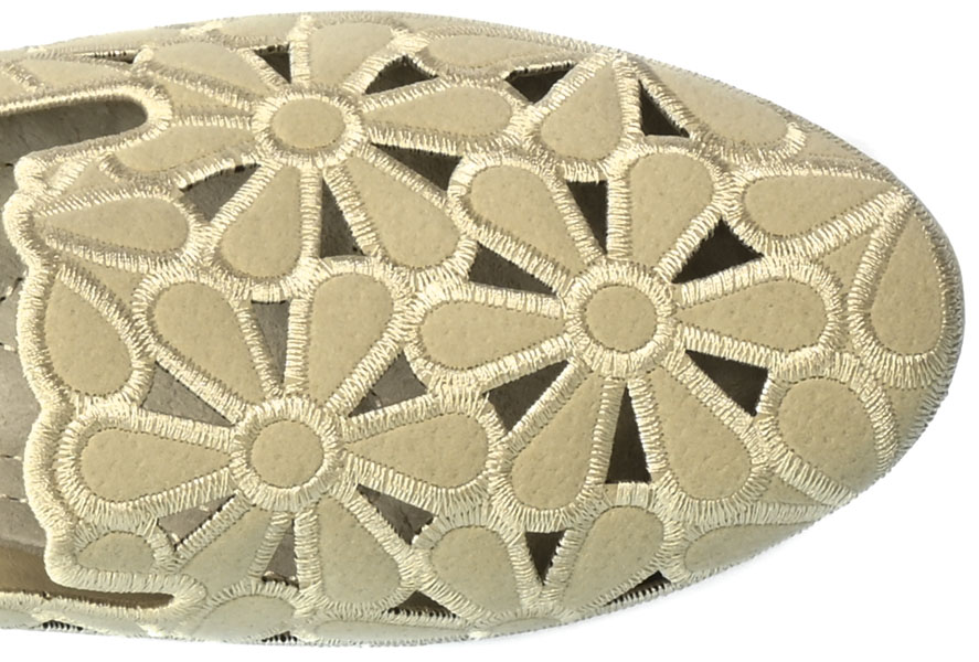 Półbuty Letnie Skotnicki P-3-0568A Beige Beżowe