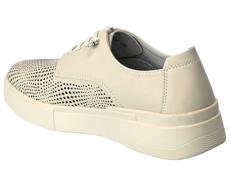 Sneakersy Filippo DP4405-23 Skórzane Beżowe