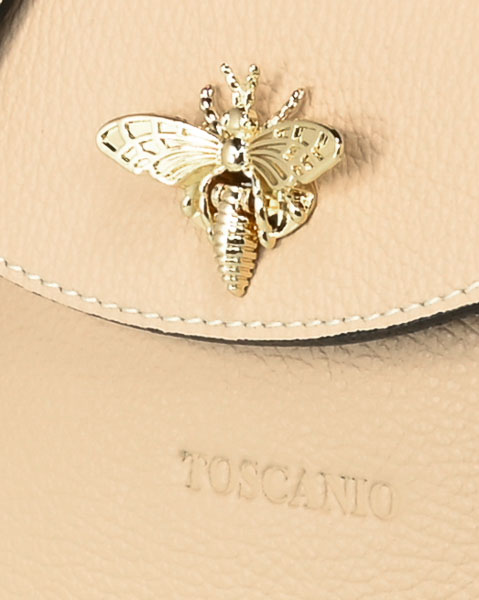 Torebka Toscanio F01 P.Róz D53 Torebka Skóra.