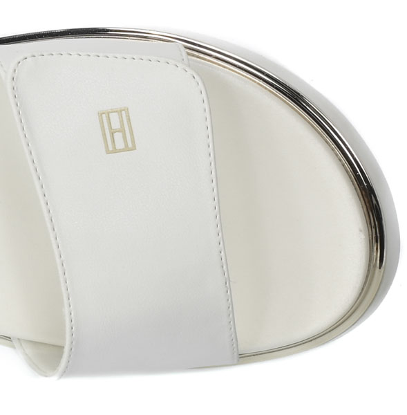 Sandały Tommy Hilfiger T3A2-32759 -0371100 White 100 Białe