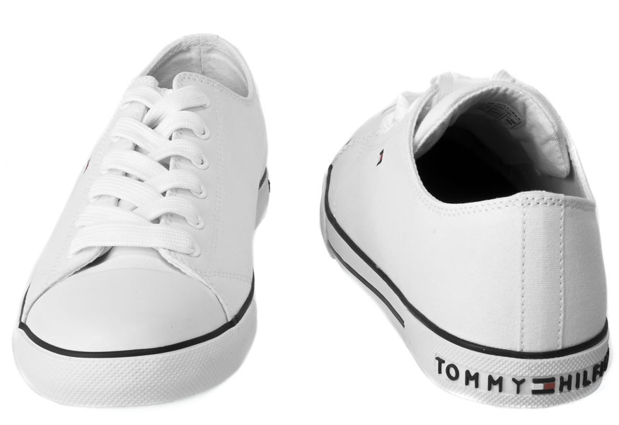 Półtrampki Tommy Hilfiger T3X4-32207-0890100 White Białe