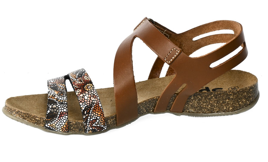 Sandały SPK Shoes 141-F Skórzane Nuez Avellana