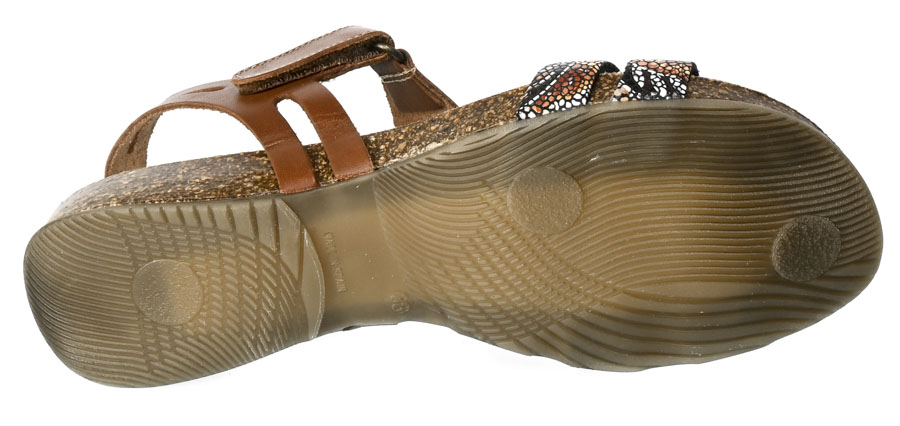 Sandały SPK Shoes 141-F Skórzane Nuez Avellana