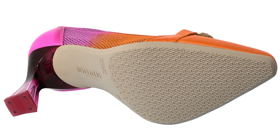 Czółenka Letnie Hispanitas BHV232742 Dalia-V23 Pink Papaya 