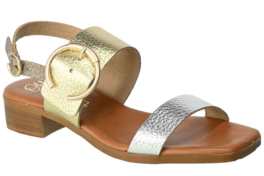 Sandały Oh My Sandals 5170 DoyaCava Combi Skórzane