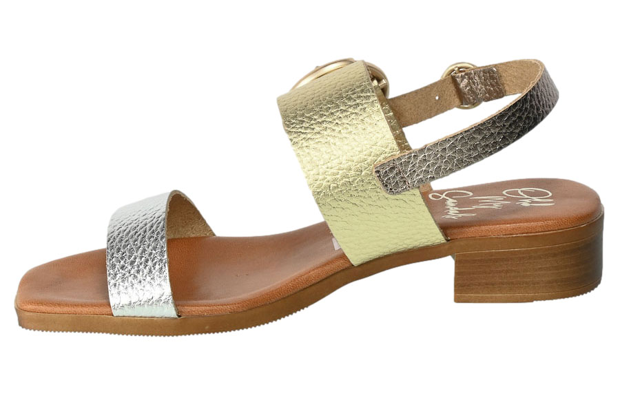 Sandały Oh My Sandals 5170 DoyaCava Combi Skórzane