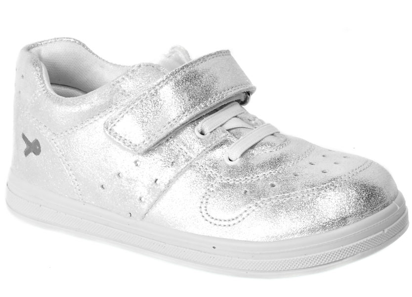 Półbuty Primigi 3853600 Skórzane Capra Per/Nuv.Bianco R.21-29