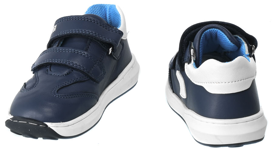 Półbuty Primigi 3905044 Skórzane Capra Morbidone/Navy R21-26