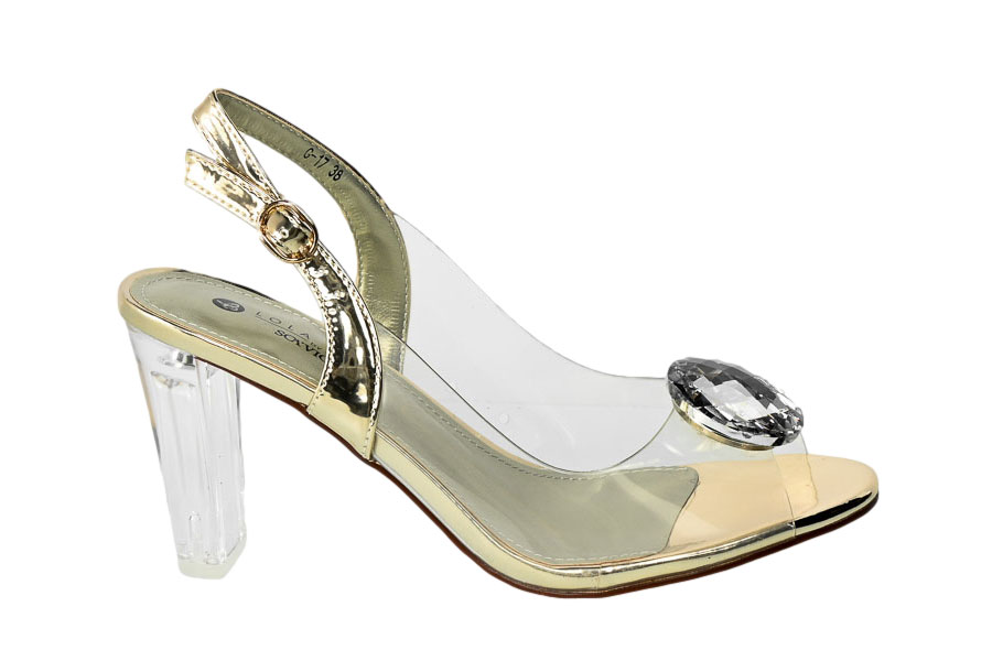 Sandały Sca'viola G-17 Gold Złote TR