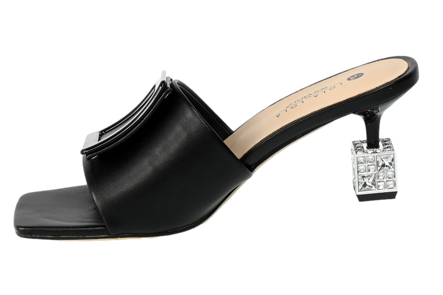 Klapki Sca'viola S-134 Black Czarne