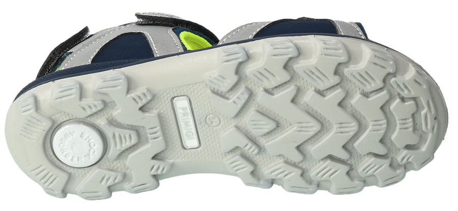 Sandały Primigi 3894111 S.Nap.Fluo.Rete.Argento R.36