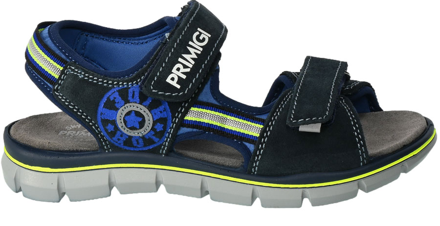 Sandały Primigi 3896011 Skórzane Scamosc.T.giada.Navy R.36
