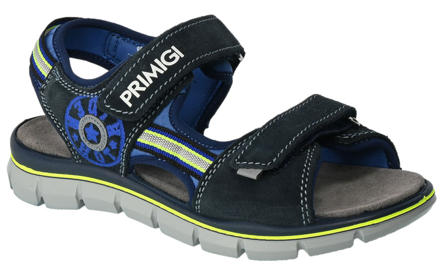 Sandały Primigi 3896011 Skórzane Scamosc.T.giada.Navy R.36