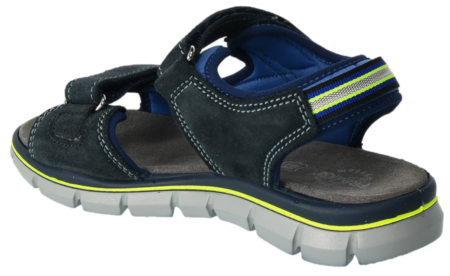 Sandały Primigi 3896011 Skórzane Scamosc.T.giada.Navy R.36