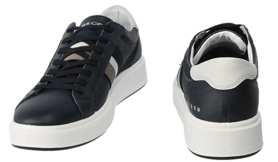 Sneakersy Igi&Co 3625911 Skórzane Fio.Bott.Martin.Blu.
