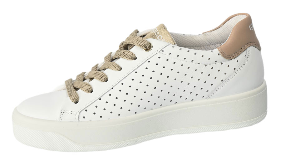 Sneakersy Igi&Co 3657011 Skórzane Nappa.Soft.Bianco.