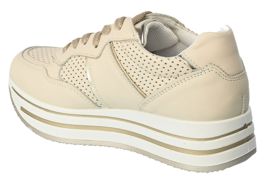 Sneakersy Igi&Co 3661122 Skórzane Capra Morbidone.Natu