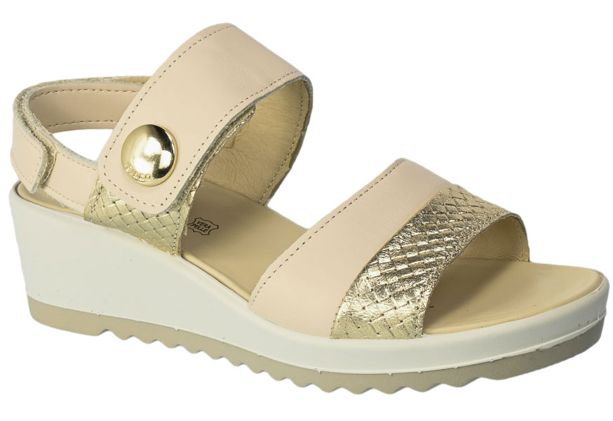 Sandały Igi&Co 3666222 Skórzane Capra Morbidone.Natu