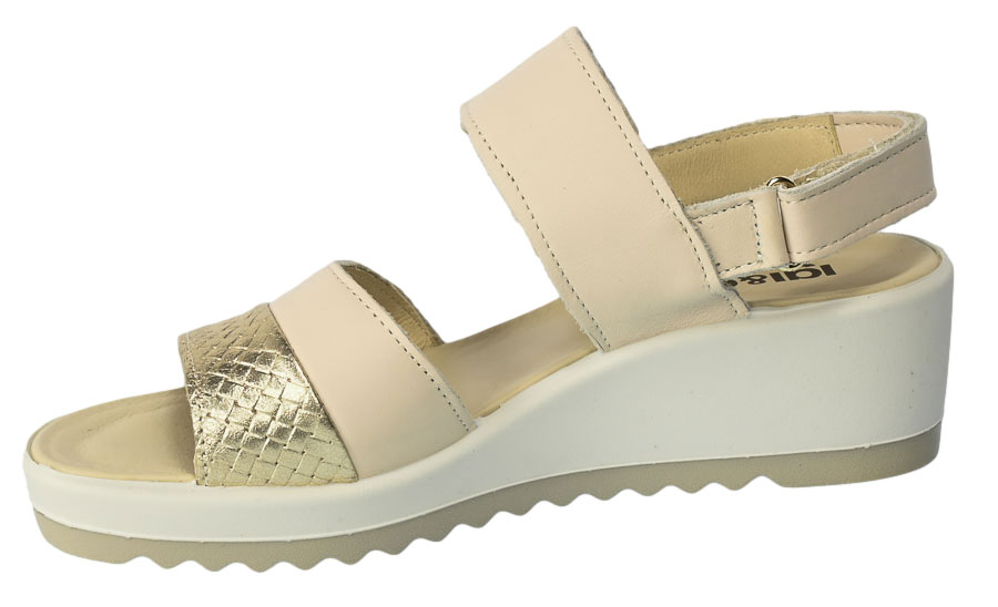 Sandały Igi&Co 3666222 Skórzane Capra Morbidone.Natu