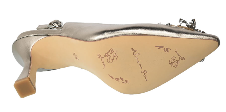 Czółenka Alma En Pena V23183 Skórzane Diva Bronze