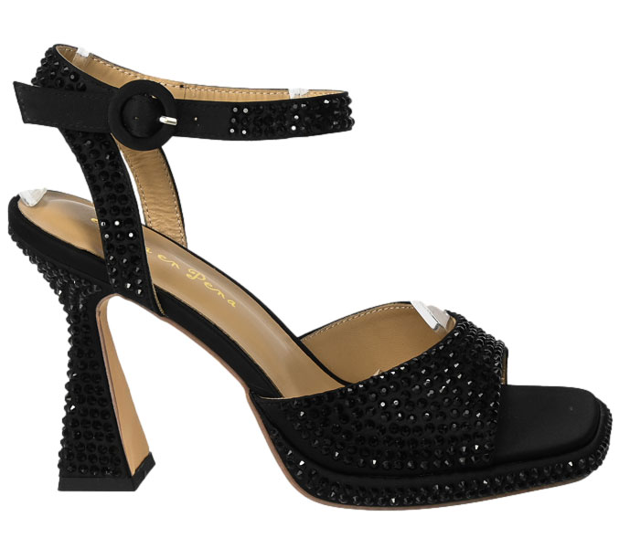 Sandały Alma En Pena V23270 Satin Black Czarne