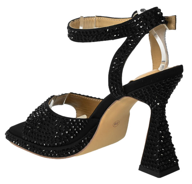 Sandały Alma En Pena V23270 Satin Black Czarne