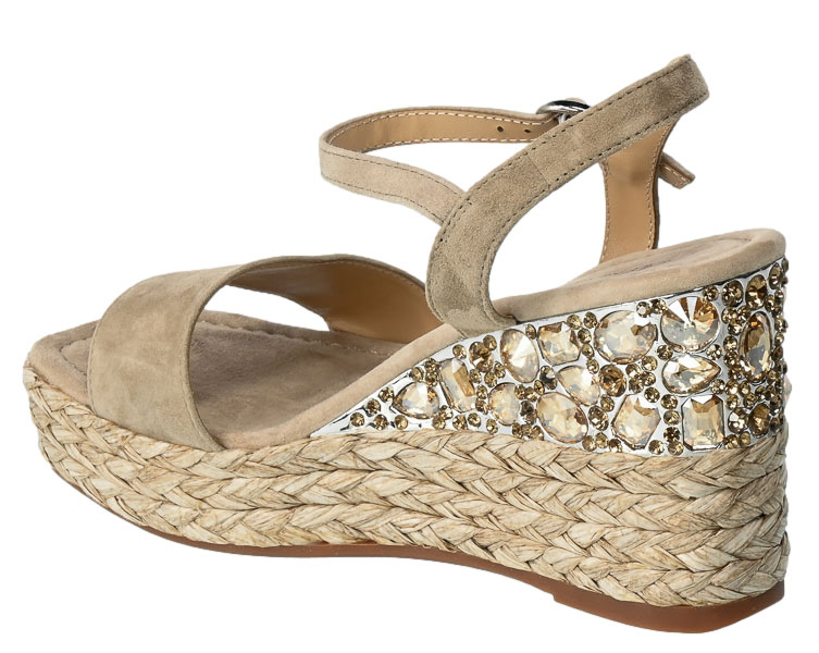 Sandały Alma En Pena V23496 Skórzane Suede Vision