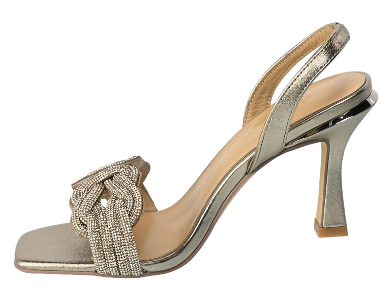 Sandały Alma En Pena V23251 Skórzane Diva Bronze