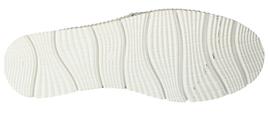 Espadryle Maciejka 03512-25/00-0 Złoto Przec.2 Skórzane TN