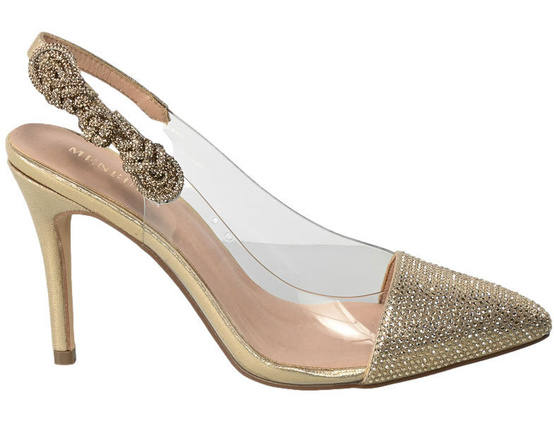 Sandały Menbur 23821 0000 Oro Gold Złote